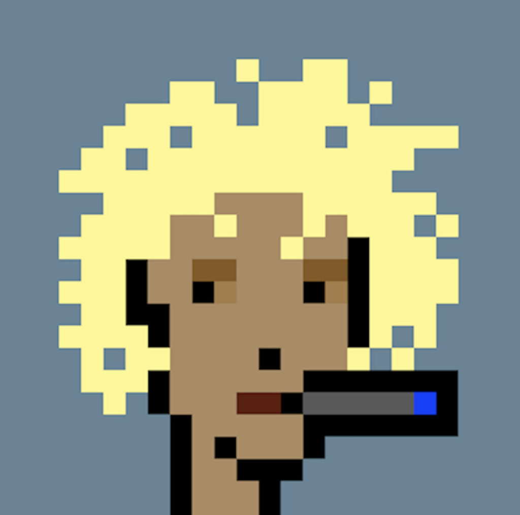 Pixel art portrait representing Jesse Pollak