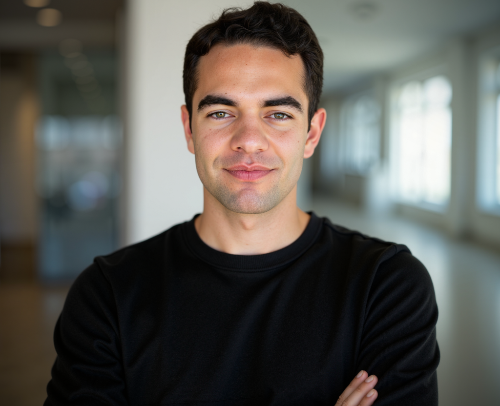 Professional portrait of Sam Elfarra